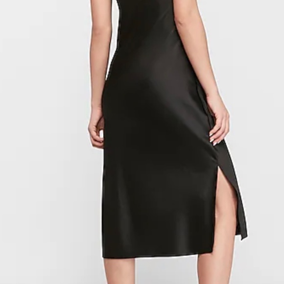 Express MIDI Satin Slipdress - Picture 4 of 5